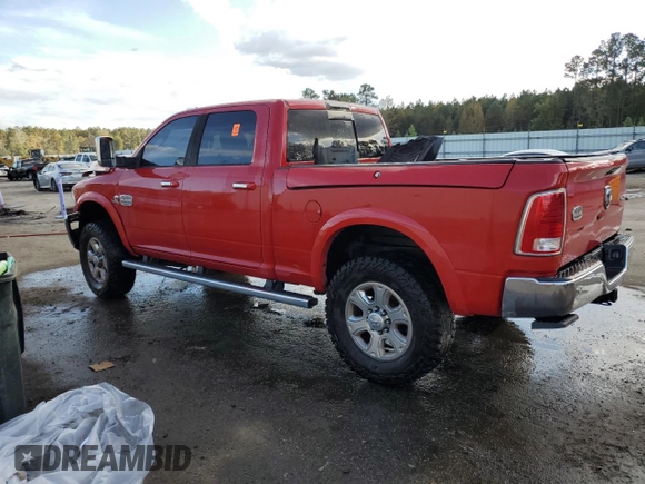 2016 Ram 2500 Laramie Longhorn with VIN 3C6UR5GL4GG259785, listed as a Copart auction lot 76971334 with 147,909 mi miles and Salvage title. Bid and sale history available at DreamBid. Image 2.