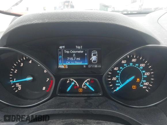2013 Ford Escape SEL with VIN 1FMCU0HX9DUC77808, listed as a IAAI auction lot 41967998 with 71,196 mi miles. Bid and sale history available at carsss.com. Image 15.