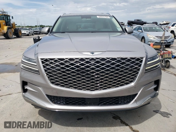 2021 Genesis GV80 z VIN KMUHBDSB8MU066116, wystawiony jako Copart lot #59972755 z przebiegiem 81 652 mil mil oraz Szkoda całkowita • Salvage title. Historia ofert i sprzedaży dostępna na DreamBid. Obrazek 5.