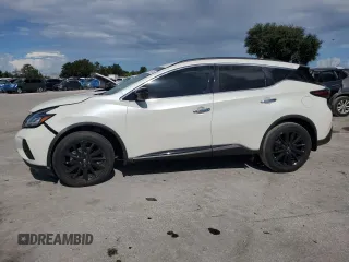 2024 Nissan Murano SV с VIN 5N1AZ2BJ9RC105476, выставлен на аукционе Copart как лот 74907784 с пробегом 524 миль миль и Списание • Salvage title. История ставок и продаж доступна на DreamBid. Изображение 1.