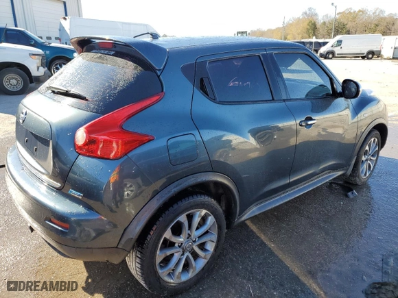 2013 Nissan Juke S with VIN JN8AF5MR3DT204809, listed as a Copart auction lot 86126384 with 145,642 mi miles and Salvage Title. Bid and sale history available at carsss.com. Image 3.
