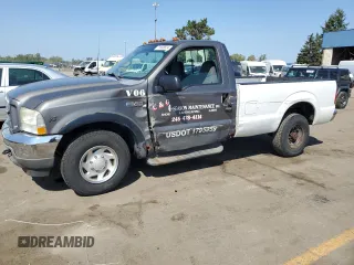 2002 Ford Super Duty F-250 XL with VIN 1FTNF20L82EC05758, listed as a Copart auction lot 71558824 with 134,922 mi miles and Non Repairable. Bid and sale history available at carsss.com. Image 1.