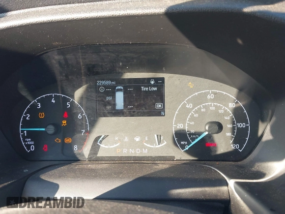 2020 Ford Transit Cargo with VIN 1FTBR1Y88LKA06393, listed as a IAAI auction lot 41283124 with 229,589 mi miles and . Bid and sale history available at DreamBid. Image 7.