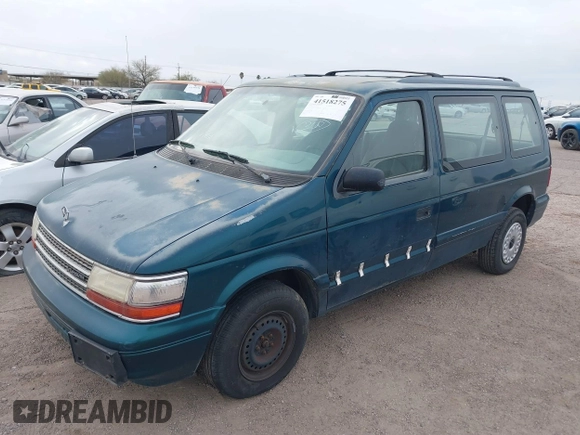 1994 Plymouth Voyager z VIN 2P4GH2531RR744369, wystawiony jako IAAI lot #41518275 z przebiegiem 169 490 mil mil oraz . Historia ofert i sprzedaży dostępna na DreamBid. Obrazek 2.