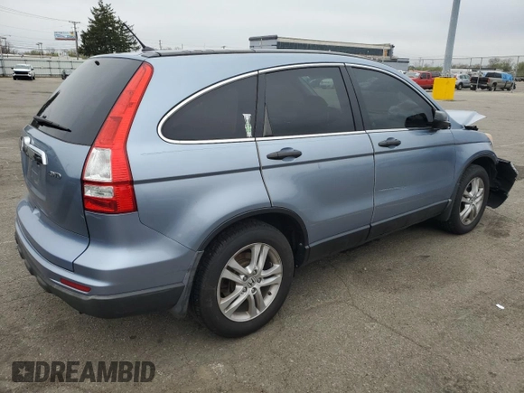 2011 Honda CR-V EX with VIN 3CZRE4H56BG702803, listed as a Copart auction lot 52568885 with 202,756 mi miles and Salvage Title. Bid and sale history available at carsss.com. Image 3.
