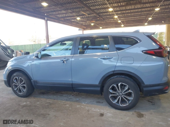 2021 Honda CR-V EX-L with VIN 5J6RW2H85MA010741, listed as a IAAI auction lot 41296406 with 17,309 mi miles. Bid and sale history available at carsss.com. Image 14.