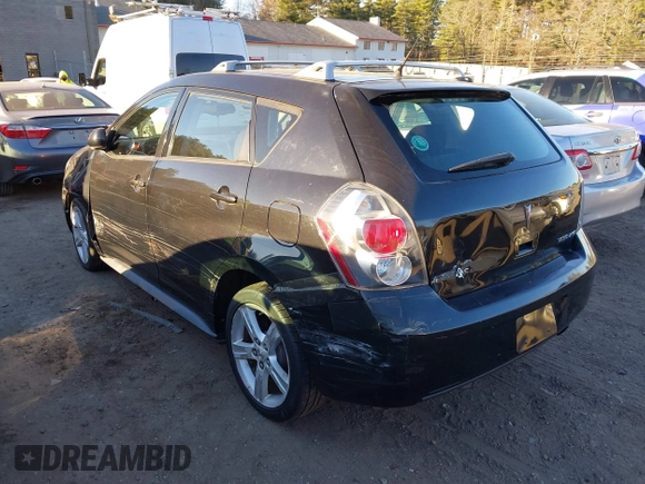 2009 Pontiac Vibe with VIN 5Y2SM67059Z417404, listed as a IAAI auction lot 40857104 with 172,676 mi miles. Bid and sale history available at carsss.com. Image 3.