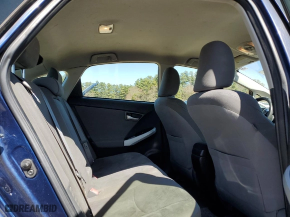 2012 Toyota Prius One with VIN JTDKN3DU2C1579144, listed as a Copart auction lot 53684115 with 184,025 mi miles and Clean Title. Bid and sale history available at carsss.com. Image 10.