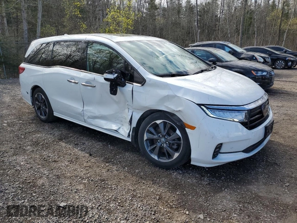 2022 Honda Odyssey Touring с VIN 5FNRL6H8XNB504608, выставлен на аукционе Copart как лот 53189225 с пробегом 83 913 миль миль и Чистый • Clean title. История ставок и продаж доступна на DreamBid. Изображение 4.