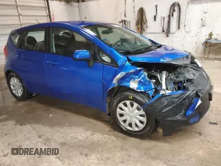 2014 Nissan Note S Plus with VIN 3N1CE2CP5EL433961, listed as a Copart auction lot 48376894 with 95,143 mi miles and Salvage Title. Bid and sale history available at DreamBid. Image 4.