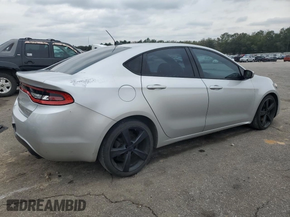 2013 Dodge Dart GT with VIN 1C3CDFCB9DD100134, listed as a Copart auction lot 45746885 with 158,268 mi miles and Salvage title. Bid and sale history available at DreamBid. Image 3.