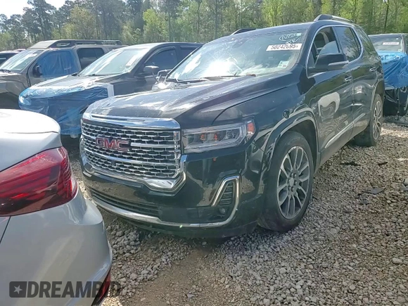 2021 GMC Acadia Denali with VIN 1GKKNPLS3MZ197722, listed as a Copart auction lot 50242095 with 74,745 mi miles and Salvage Title. Bid and sale history available at carsss.com. Image 11.