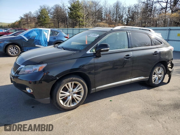 2010 Lexus RX 450h with VIN JTJBC1BA3A2017471, listed as a Copart auction lot 55138655 with 167,245 mi miles and Non repairable. Bid and sale history available at DreamBid. Image 1.