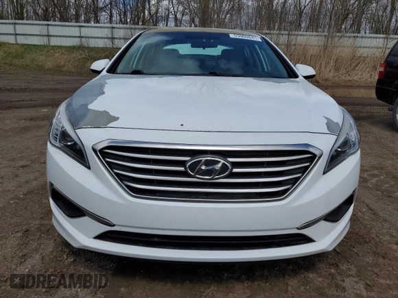 2017 Hyundai Sonata 2.4L with VIN 5NPE24AF5HH507274, listed as a Copart auction lot 53909645 with 150,149 mi miles and Clean Title. Bid and sale history available at carsss.com. Image 5.