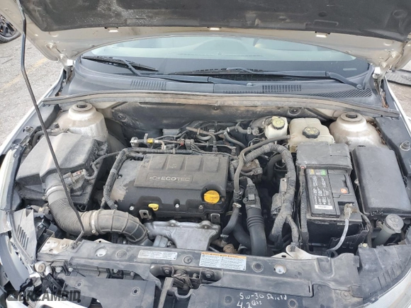 2016 Chevrolet Cruze Limited LT with VIN 1G1PF5SB9G7123587, listed as a Copart auction lot 82049664 with 158,952 mi miles and Salvage Title. Bid and sale history available at carsss.com. Image 11.