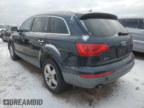 2012 Audi Q7 3.0T Premium Plus with VIN WA1LGAFE1CD003501, listed as a Copart auction lot 88486515 with 132,125 mi miles and Salvage Title. Bid and sale history available at carsss.com. Image 2.