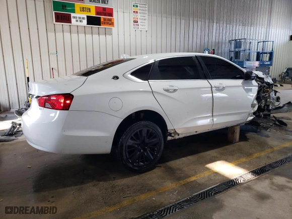 2014 Chevrolet Impala LS with VIN 2G11Y5SL6E9316994, listed as a Copart auction lot 47675005 with 136,480 mi miles and Salvage Title. Bid and sale history available at carsss.com. Image 3.