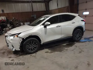 2024 Lexus NX with VIN 2T2AGCEZ0RC034530, listed as a IAAI auction lot 41321737 with 41,875 mi miles. Bid and sale history available at carsss.com. Image 2.