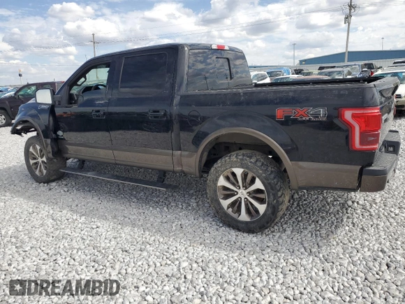 2017 Ford F-150 XL with VIN 1FTEW1EG6HFA45226, listed as a Copart auction lot 53500875 with Not provided miles and Salvage title. Bid and sale history available at DreamBid. Image 2.
