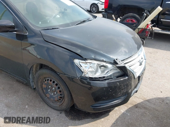 2015 Nissan Sentra SR with VIN 3N1AB7AP8FY308182, listed as a IAAI auction lot 41783618 with 120,947 mi miles and . Bid and sale history available at DreamBid. Image 6.