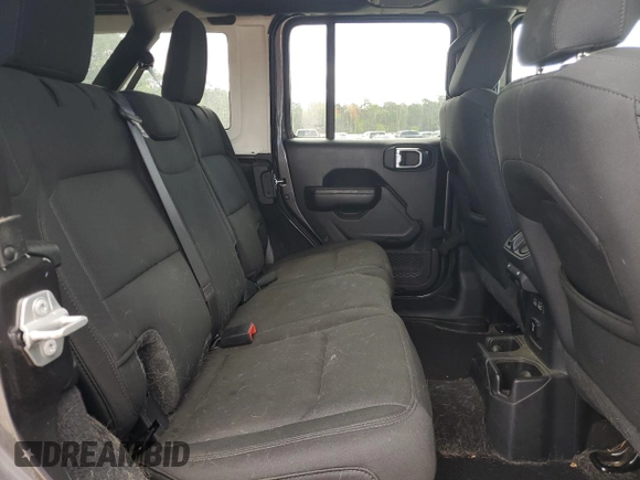 2021 Jeep Wrangler Unlimited Sport S с VIN 1C4HJXDG8MW836142, выставлен на аукционе Copart как лот 52791025 с пробегом 47 255 миль миль и Чистый • Clean title. История ставок и продаж доступна на DreamBid. Изображение 10.