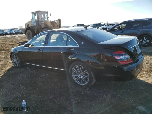 2009 Mercedes-Benz S-Class 5.5L V12 with VIN WDDNG76X89A245656, listed as a Copart auction lot 79481524 with 0 mi miles and Salvage Title. Bid and sale history available at carsss.com. Image 2.