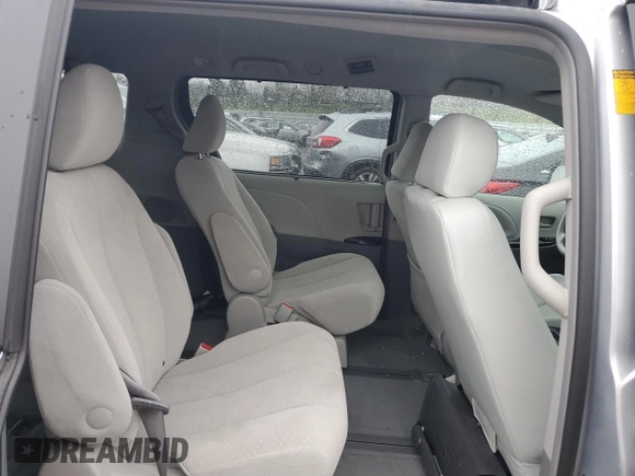 2014 Toyota Sienna LE with VIN 5TDJK3DC4ES089418, listed as a Copart auction lot 44241775 with 15,217 mi miles and Salvage Title. Bid and sale history available at DreamBid. Image 11.