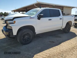 2021 Chevrolet Silverado 1500 LT Trail Boss with VIN 1GCPYFED0MZ339137, listed as a Copart auction lot 48218085 with 90,611 mi miles and Salvage Title. Bid and sale history available at carsss.com. Image 1.