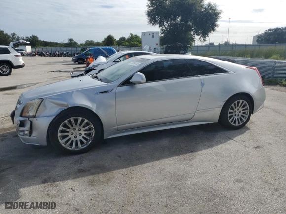 2011 Cadillac CTS Coupe Performance with VIN 1G6DJ1ED5B0109222, listed as a Copart auction lot 75389434 with 137,292 mi miles and Salvage Title. Bid and sale history available at carsss.com. Image 1.