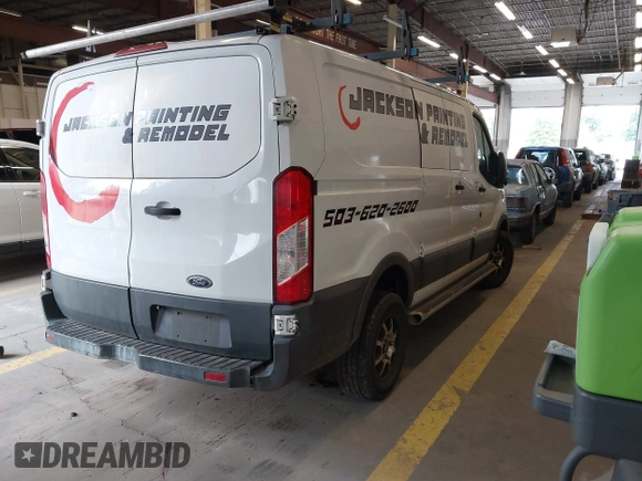 2015 Ford Transit Cargo z VIN 1FTNR1ZM4FKA66250, wystawiony jako IAAI lot #42249224 z przebiegiem 86 225 mil mil oraz . Historia ofert i sprzedaży dostępna na DreamBid. Obrazek 4.