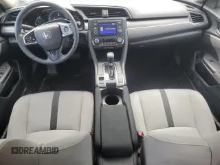 2019 Honda Civic LX with VIN 2HGFC2F61KH558125, listed as a Copart auction lot 55324225 with 66,107 mi miles and Salvage Title. Bid and sale history available at DreamBid. Image 8.