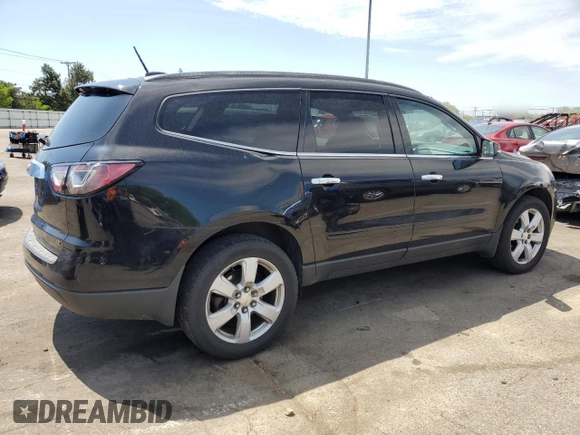 2017 Chevrolet Traverse LT with VIN 1GNKRGKD8HJ157764, listed as a Copart auction lot 54202445 with Not Provided miles and Salvage Title. Bid and sale history available at DreamBid. Image 3.