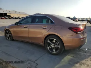 2022 Mercedes-Benz A 220 with VIN W1K3G4EB6NJ325513, listed as a Copart auction lot 45396145 with 49,115 mi miles and Salvage Title. Bid and sale history available at DreamBid. Image 2.