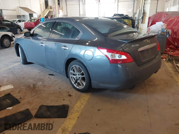 2011 Nissan Maxima SV with VIN 1N4AA5AP5BC833150, listed as a IAAI auction lot 41963937 with 176,089 mi miles and . Bid and sale history available at DreamBid. Image 3.