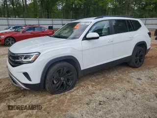 2023 Volkswagen Atlas SE z VIN 1V2WR2CA5PC557834, wystawiony jako Copart lot #52765575 z przebiegiem 63 991 mil mil oraz Szkoda całkowita • Salvage title. Historia ofert i sprzedaży dostępna na DreamBid. Obrazek 1.