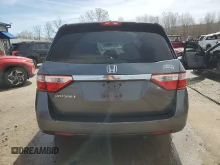 2012 Honda Odyssey EX-L with VIN 5FNRL5H61CB067331, listed as a Copart auction lot 50016455 with 156,020 mi miles and Non Repairable. Bid and sale history available at DreamBid. Image 6.