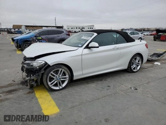 2016 BMW 2 Series 228i xDrive with VIN WBA1L9C5XGV767565, listed as a Copart auction lot 39155803 with 0 mi miles. Bid and sale history available at carsss.com. Image 1.