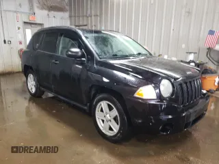 2007 Jeep Compass Sport with VIN 1J8FF47W87D389993, listed as a Copart auction lot 46369205 with 100,740 mi miles and Salvage Title. Bid and sale history available at carsss.com. Image 4.