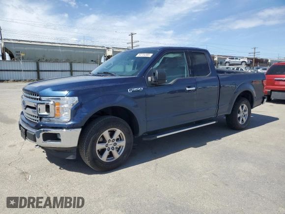 2018 Ford F-150 XL z VIN 1FTFX1EG6JKD81165, wystawiony jako Copart lot #54134385 z przebiegiem 38 999 mil mil oraz Szkoda całkowita • Salvage title. Historia ofert i sprzedaży dostępna na DreamBid. Obrazek 1.