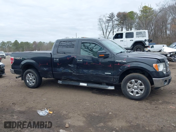 2013 Ford F-150 XL with VIN 1FTFW1ET4DFB13826, listed as a IAAI auction lot 42010957 with 209,848 mi miles. Bid and sale history available at carsss.com. Image 13.
