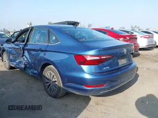 2021 Volkswagen Jetta S with VIN 3VWC57BUXMM046247, listed as a IAAI auction lot 42617246 with 76,640 mi miles and . Bid and sale history available at DreamBid. Image 3.