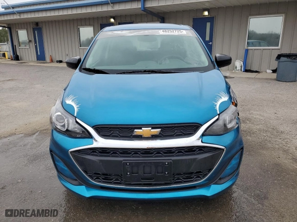 2021 Chevrolet Spark LS with VIN KL8CB6SA8MC740554, listed as a Copart auction lot 48252725 with 66,937 mi miles and Salvage Title. Bid and sale history available at carsss.com. Image 5.