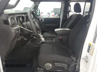 2023 Jeep Wrangler Sport S with VIN 1C4HJXDG9PW671495, listed as a Copart auction lot 78874964 with 14,586 mi miles and Salvage Title. Bid and sale history available at DreamBid. Image 7.