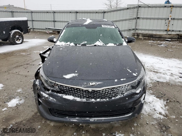2017 Kia Optima EX with VIN 5XXGU4L34HG149747, listed as a Copart auction lot 44791345 with 48,062 mi miles and Salvage Title. Bid and sale history available at carsss.com. Image 5.