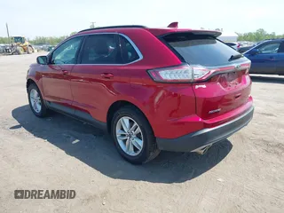 2017 Ford Edge SEL with VIN 2FMPK4J81HBB83273, listed as a IAAI auction lot 42044893 with 94,454 mi miles. Bid and sale history available at carsss.com. Image 3.