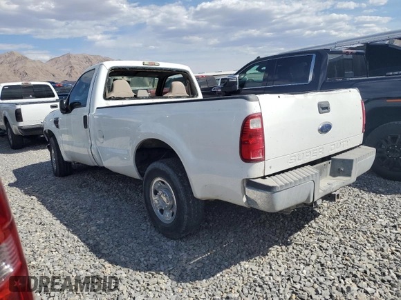 2008 Ford F-250 with VIN 1FTSF20R38EC99872, listed as a Copart auction lot 53892765 with 51,618 mi miles and Clean title. Bid and sale history available at DreamBid. Image 2.