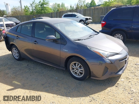 2016 Toyota Prius Two with VIN JTDKBRFU6G3510041, listed as a IAAI auction lot 42031473 with 157,885 mi miles. Bid and sale history available at carsss.com. Image 1.