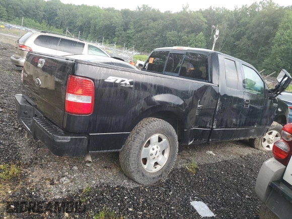 2005 Ford F-150 STX with VIN 1FTRX14W35FB47568, listed as a Copart auction lot 62642665 with Not provided miles and Salvage title. Bid and sale history available at DreamBid. Image 3.