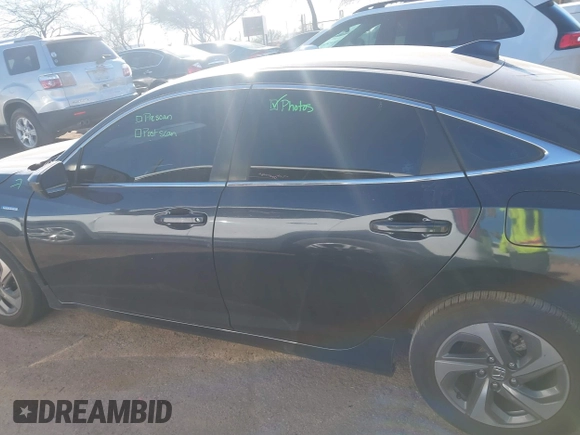 2019 Honda Insight LX z VIN 19XZE4F17KE003004, wystawiony jako IAAI lot #41657707 z przebiegiem 110 875 mil mil oraz . Historia ofert i sprzedaży dostępna na DreamBid. Obrazek 14.
