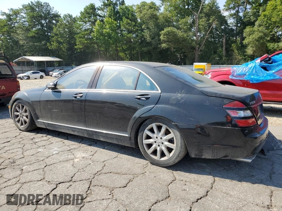 2007 Mercedes-Benz S 550 with VIN WDDNG71X87A029634, listed as a Copart auction lot 66545494 with Not provided miles and Clean title. Bid and sale history available at DreamBid. Image 2.